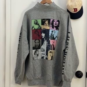 Taylor Swift Eras Tour Quarter Zip XLarge